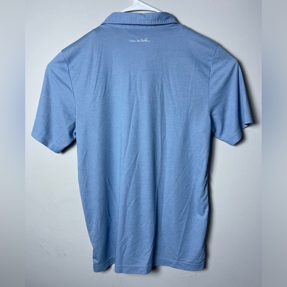 Travis Mathew Golf Polo Shirt Men's Large Blue Lightweight Breathable Athletic - Picture 2 of 7
